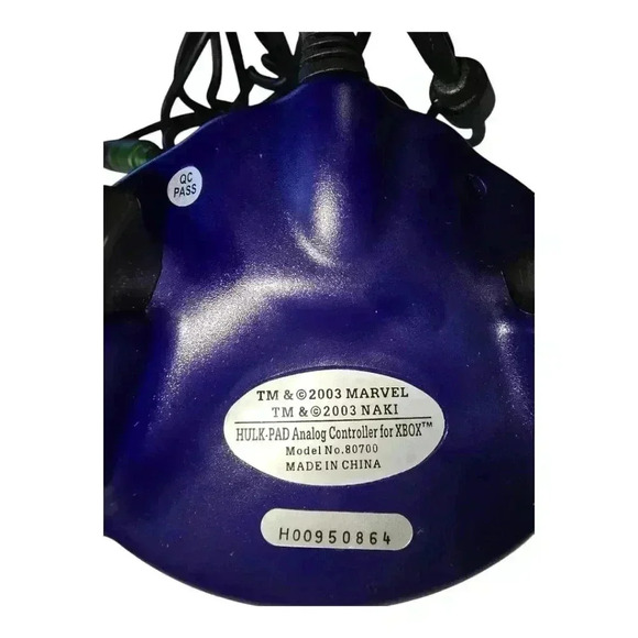 Naki *READ* The Incredible Hulk HULK-PAD Analog Controller For XBOX Model: 80700 - Picture 6 of 13